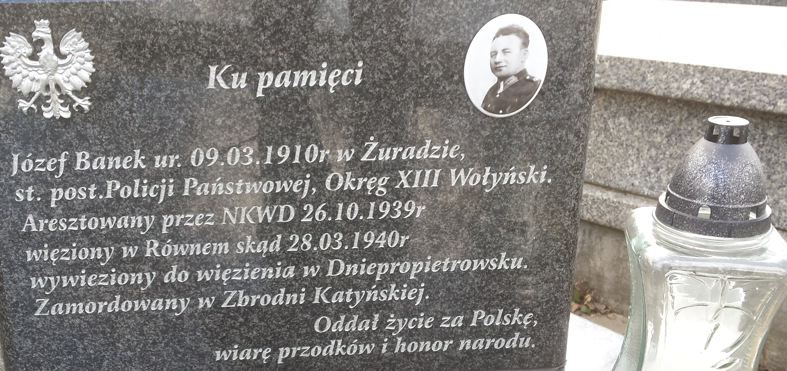 Upamiętnienie ofiar zbrodni w Miednoje