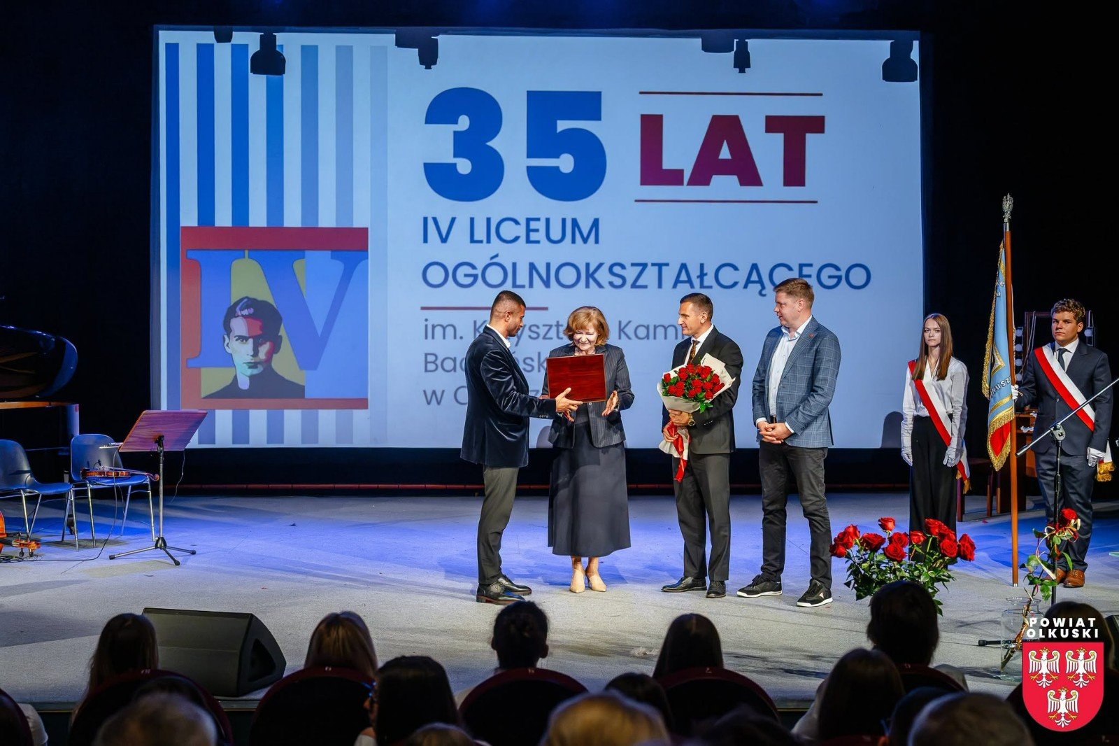 35 lat „Baczyńskiego”. Jubileusz IV LO w Olkuszu i nagrody starosty dla nauczycieli